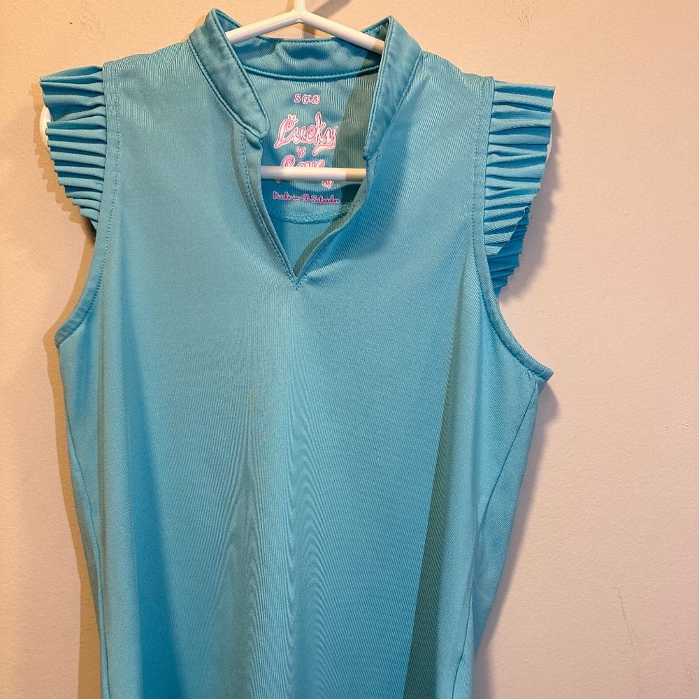 Lucky in Love Pleat Me Up Tank